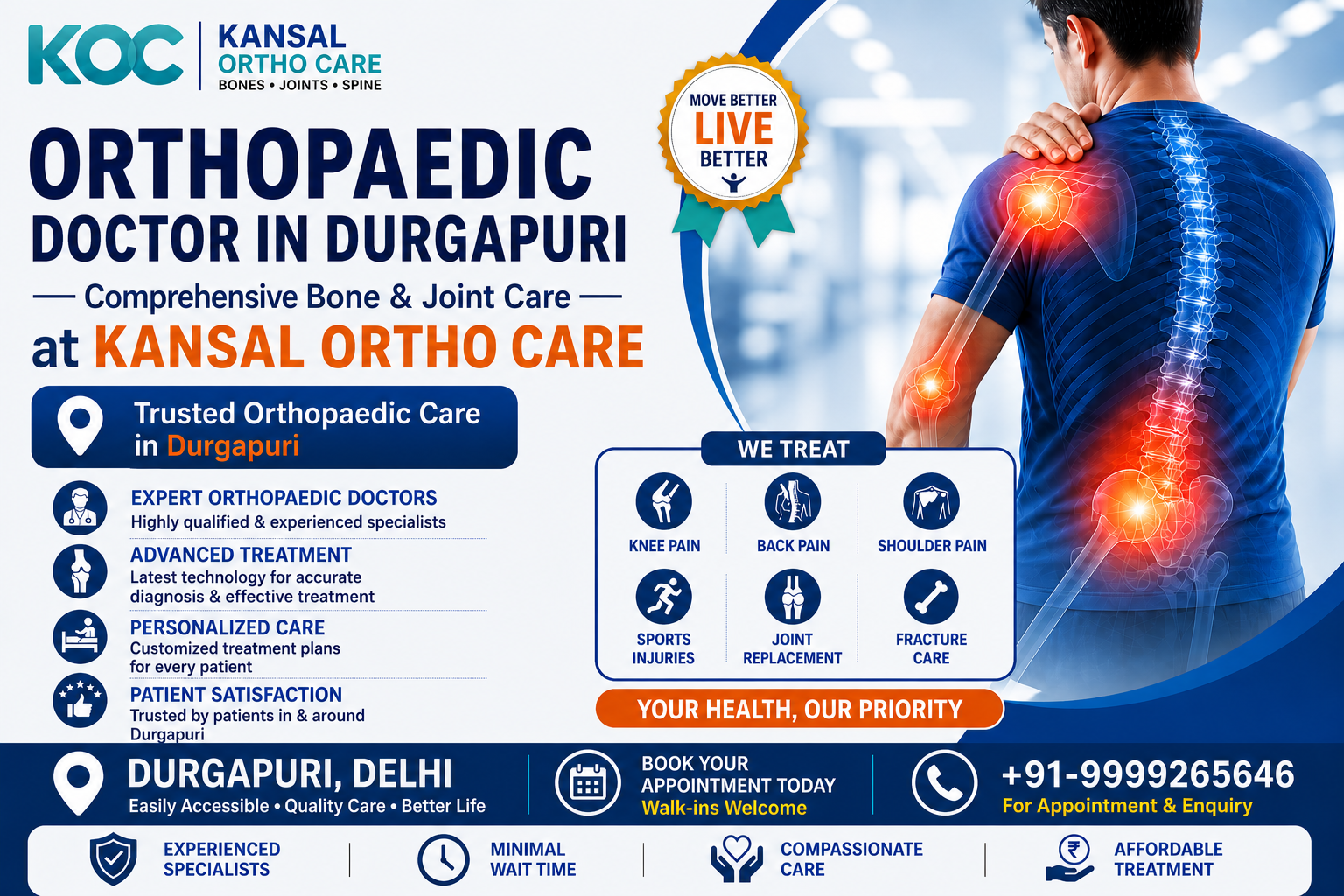                                  Orthopaedic Doctor in Durgapuri                                 